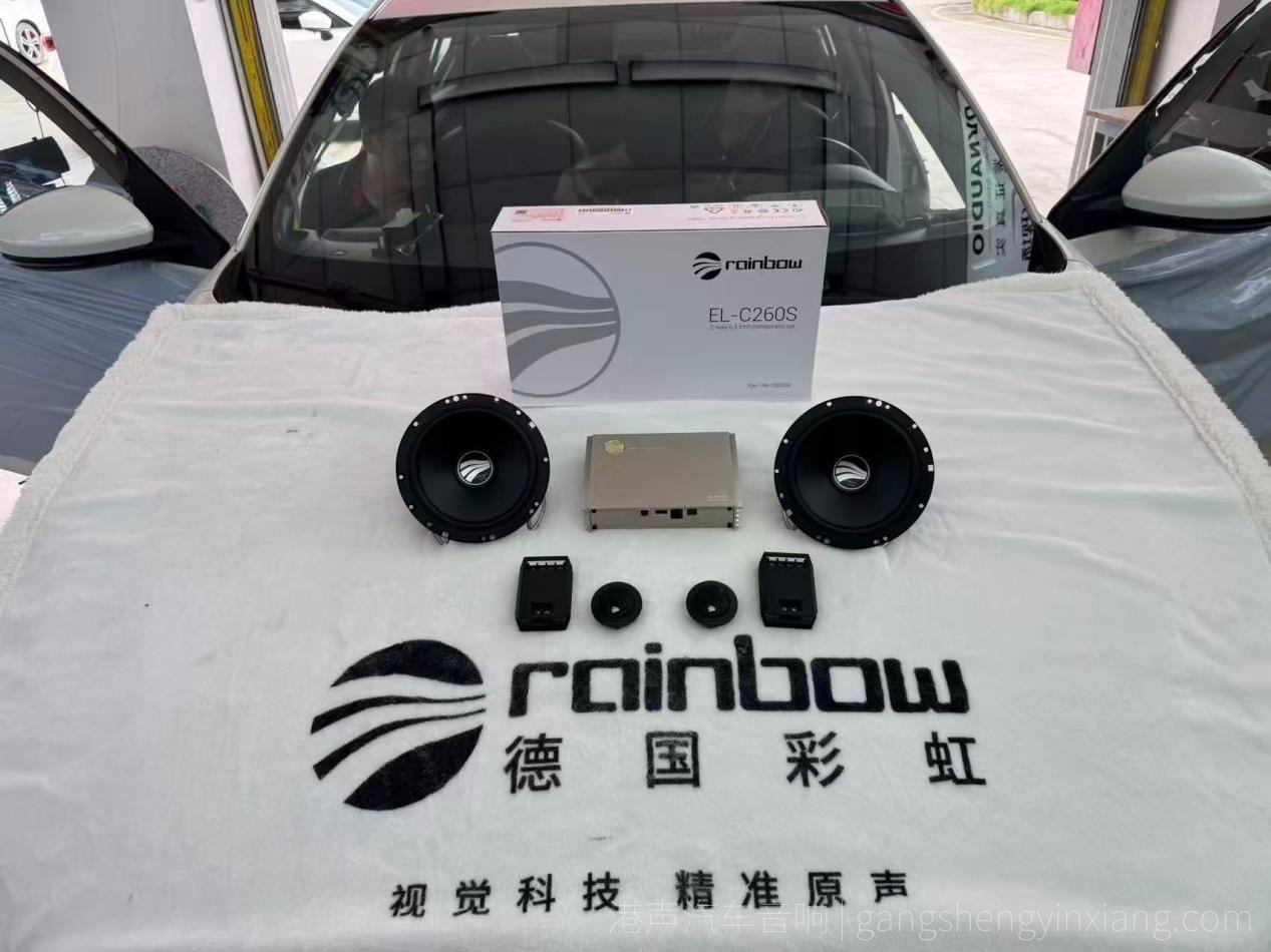贵港港声汽车音响，日产轩逸升级配置，汽车音响改装施工记录